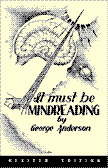 It Must Be Mindreading by George B. Anderson (Revised Edition)