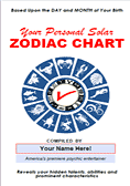 Your Personal Solar Zodiac Chart Pitch Book Kit by Magic World Publishers